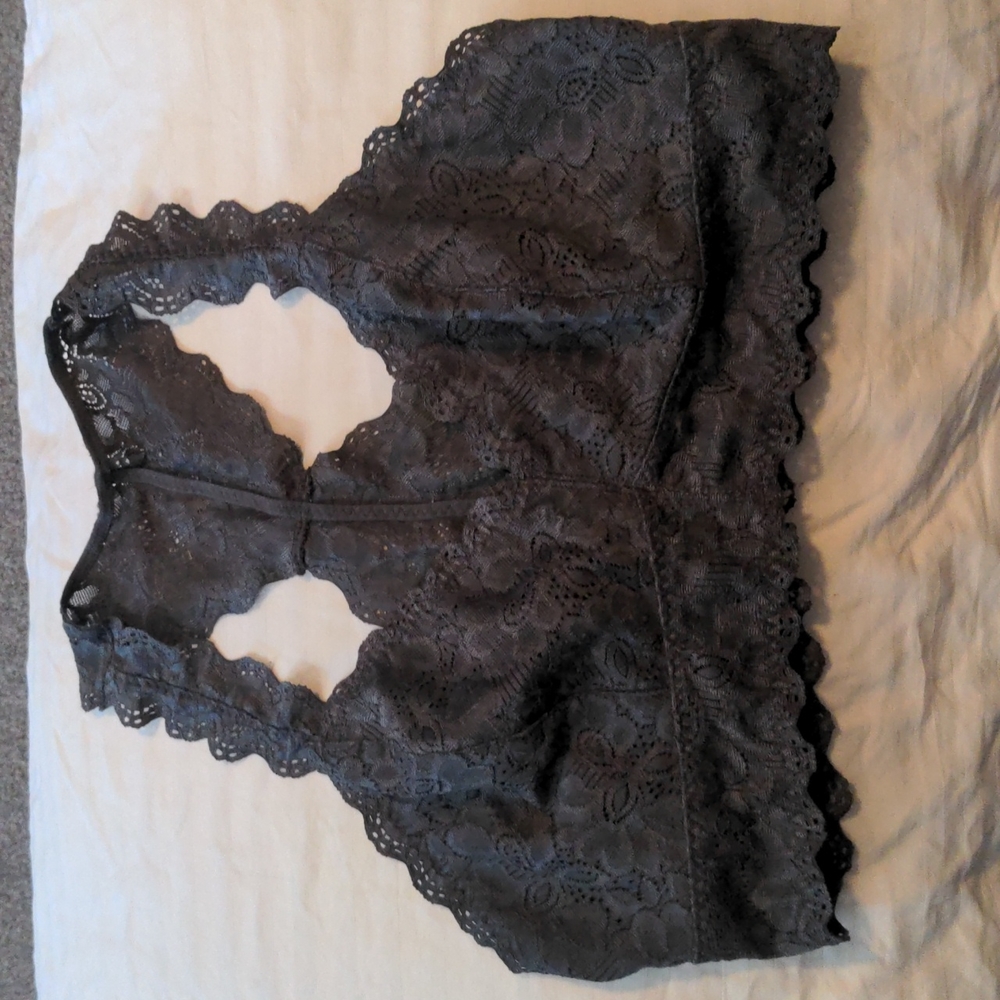 2/$12 * Gray lace bralette